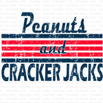 Peanuts and Cracker Jacks Sublimation Transfer