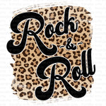 Rock n Roll Cheetah Sublimation Transfer