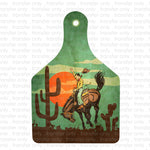 Rodeo Tag Sublimation Transfer