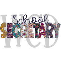 School Secretary Digital Download