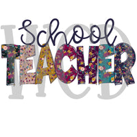School Teacher Digital Download