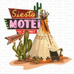 Siesta Motel Sublimation Transfer