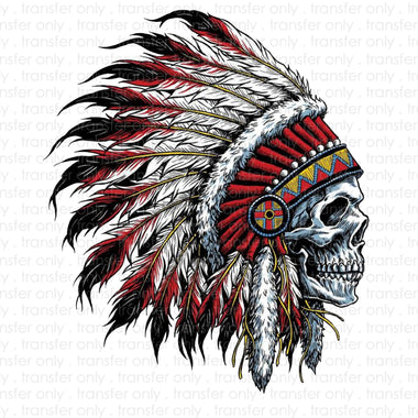 Skull Headdress Sublimation Transfer