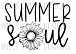 Summer Soul Daisy Digital Download