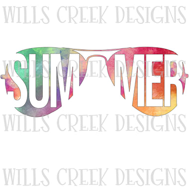 Summer Sunglasses Sublimation Transfer