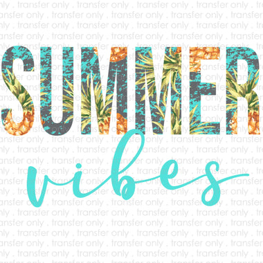 Summer Vibes Sublimation Transfer