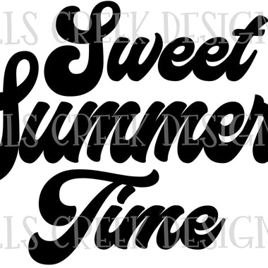 Sweet Summertime SVG Digital Download