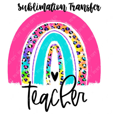 Teacher Sublimation Transfer