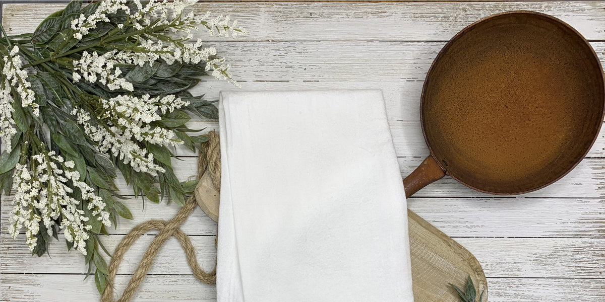 "No restocks" Floral Mixer Tea Towel Screen Print Transfers Z2 Wills