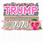 Trump 2020 Aztec Sublimation Transfer