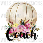 Volleyball Coach Sublimation Transfer