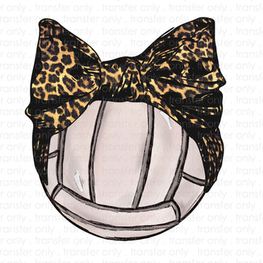 Volleyball Bow Sublimation Transfer