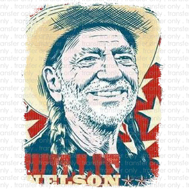 Willie Pop Art Sublimation Transfer