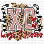 XoXO hugs and Kisses Sublimation Transfer