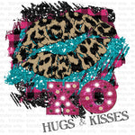 XoXO hugs and Kisses Sublimation Transfer